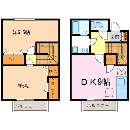 フエヤーランドの物件間取画像